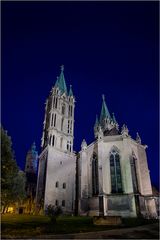 Der nächtliche Dom in Naumburg