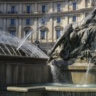 Der Najadenbrunnen auf der Piazza della Repubblica