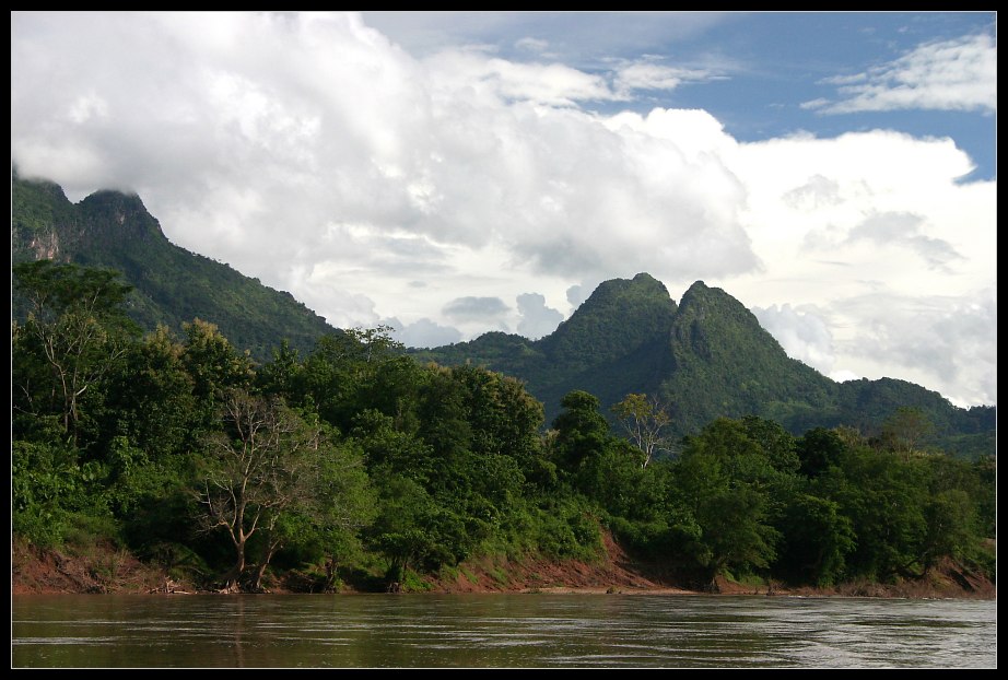 Der Nam Ou bei Muang Ngoi, Laos