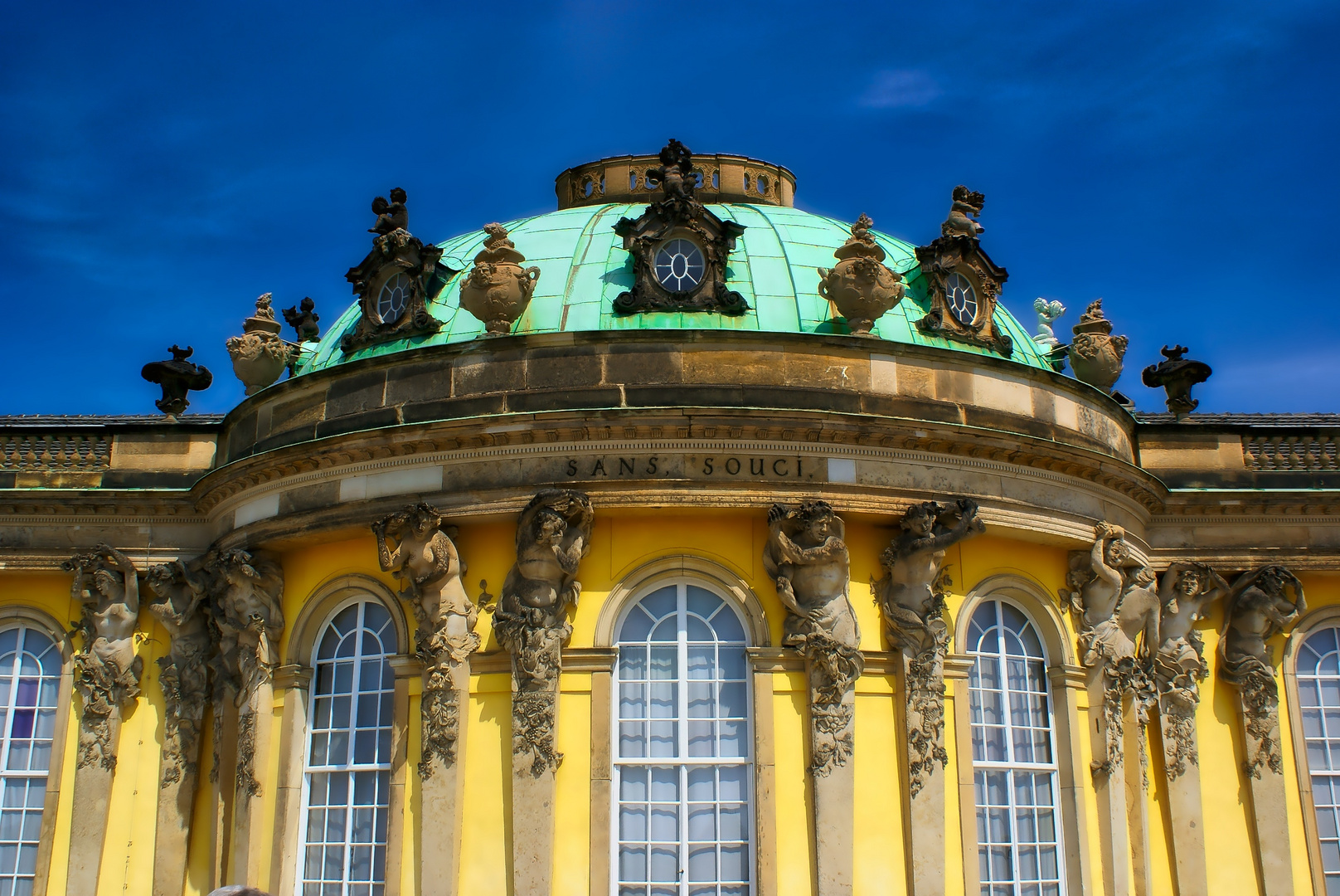 der Name ist Programm "Sanssouci"