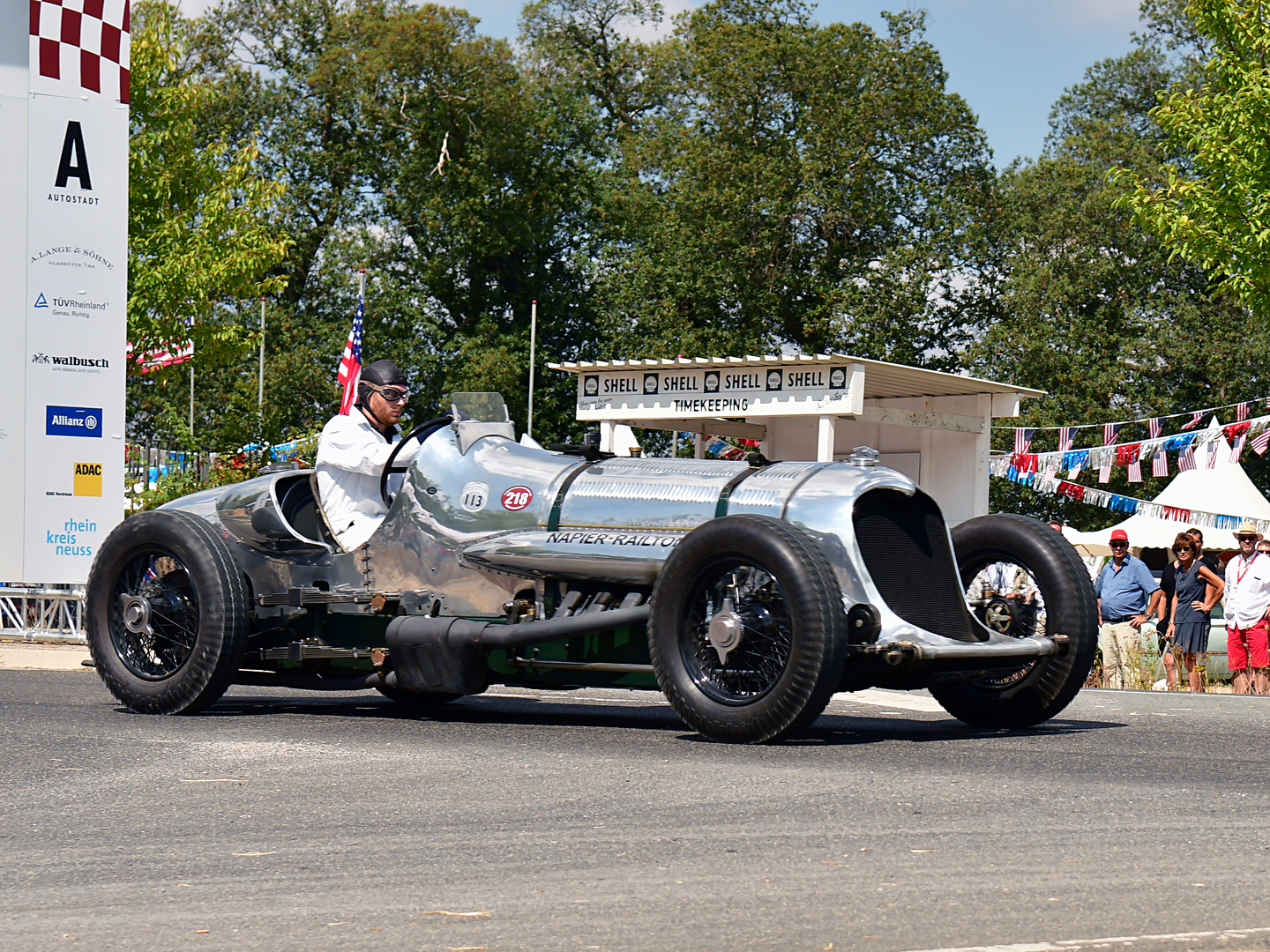 Der Napier Railton des Brooklands Museum (GB).....