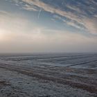 Der Natiolpark bei Westerhever im Nebel