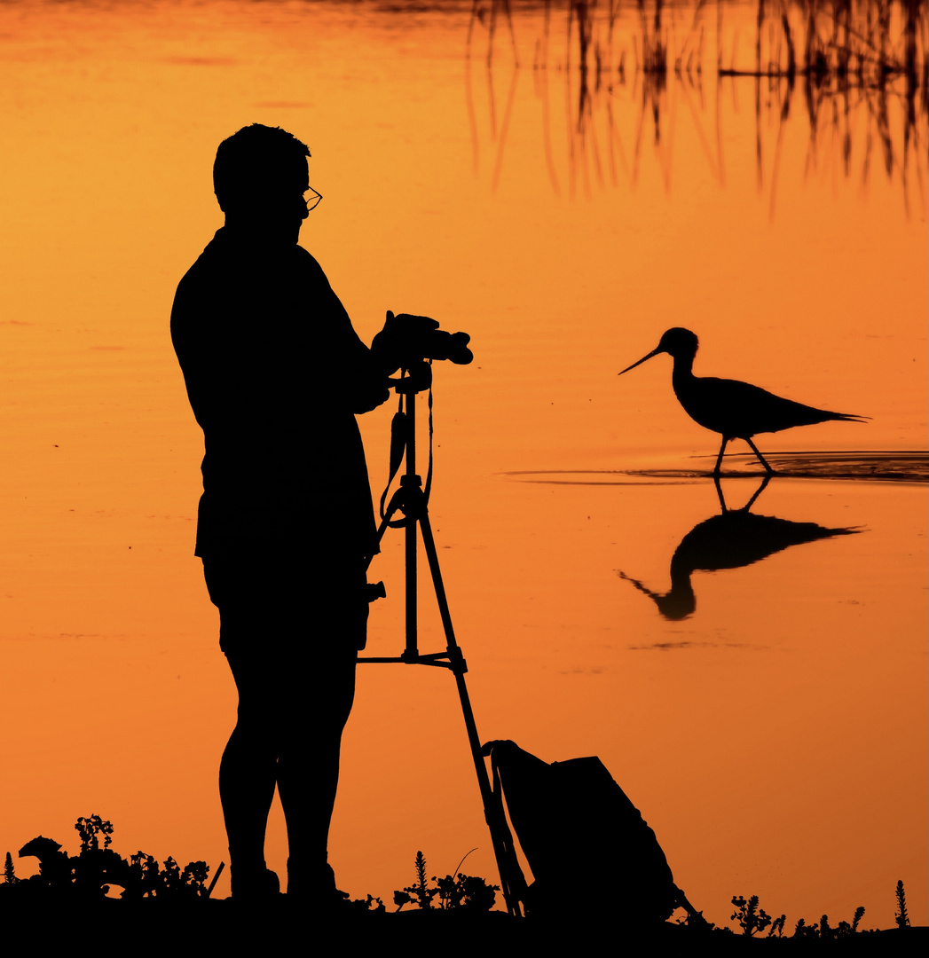 Der Naturfotograf ist unterwegs ... 