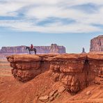 Der Navajo im Monument Valley