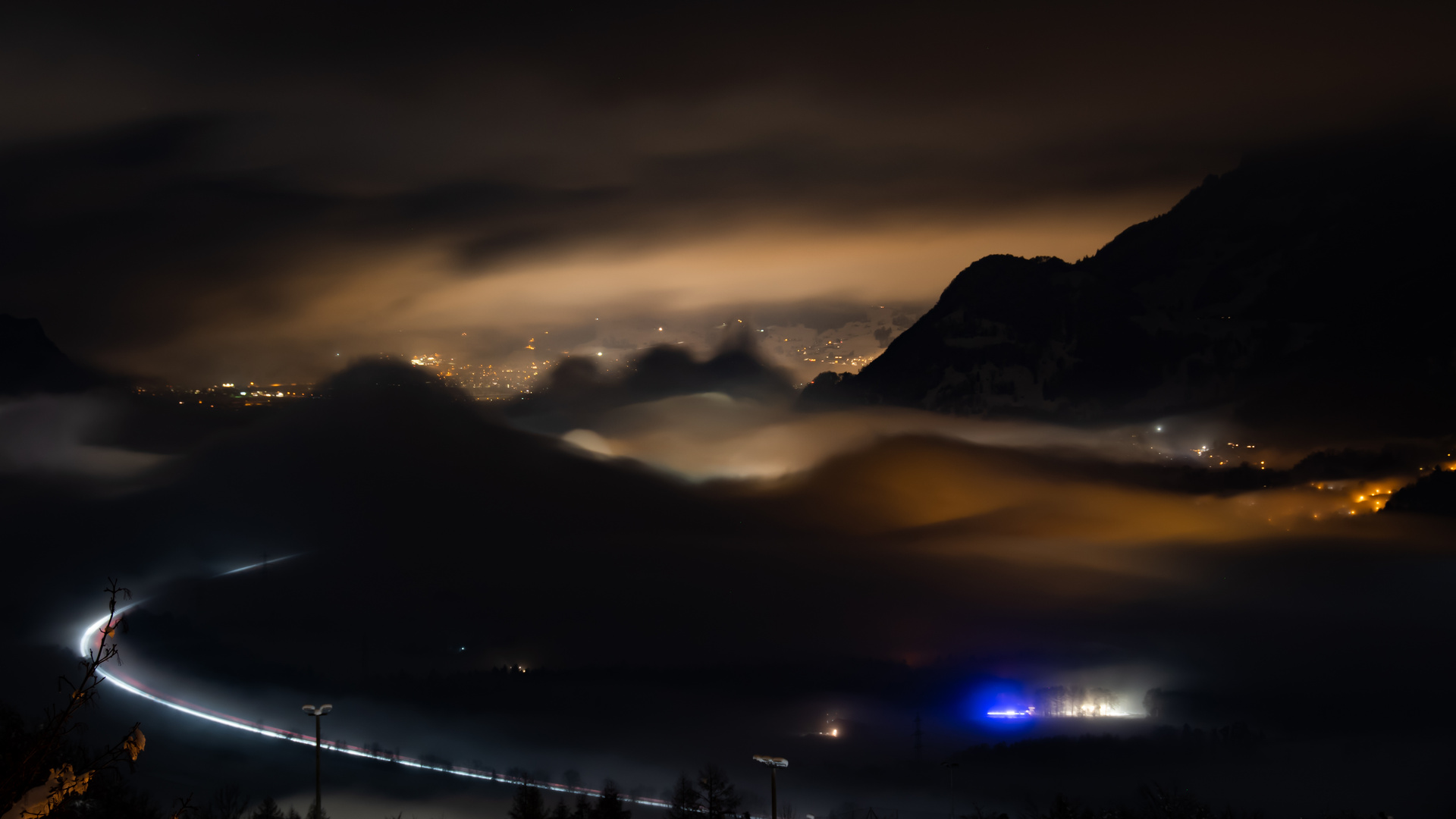 Der Nebel als Landschaftsmaler