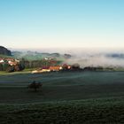 der Nebel geht und die Sonne kommt