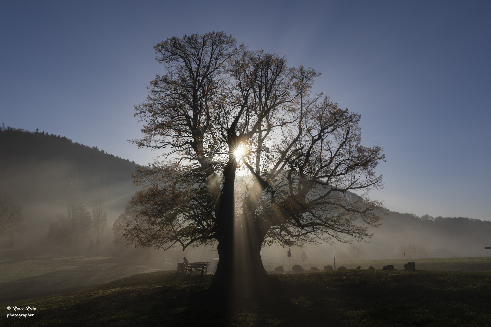 Der Nebel geht und die Sonne kommt!