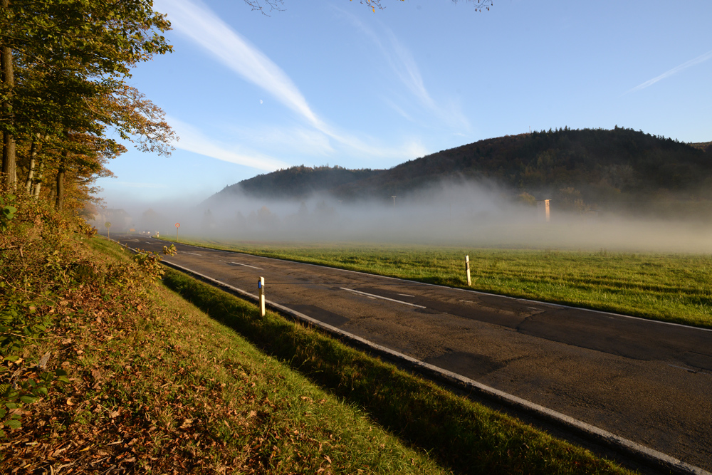 Der Nebel hat sich aufgelöst...