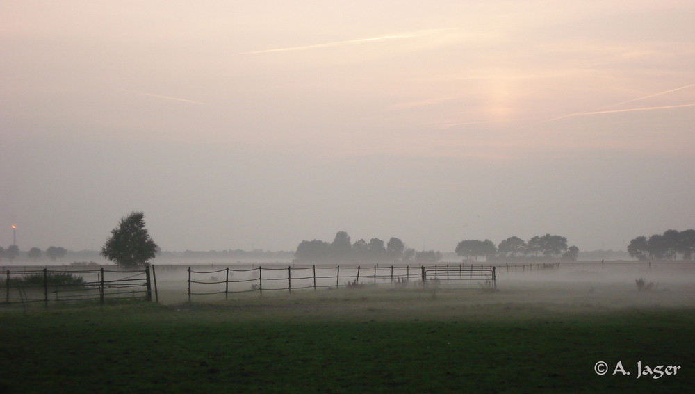 der Nebel kommt...