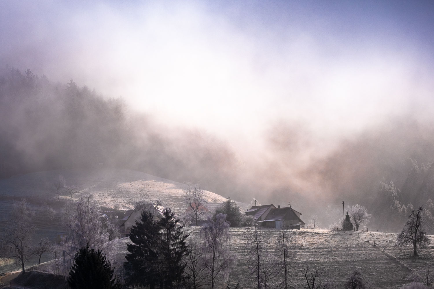 der Nebel lichtet sich