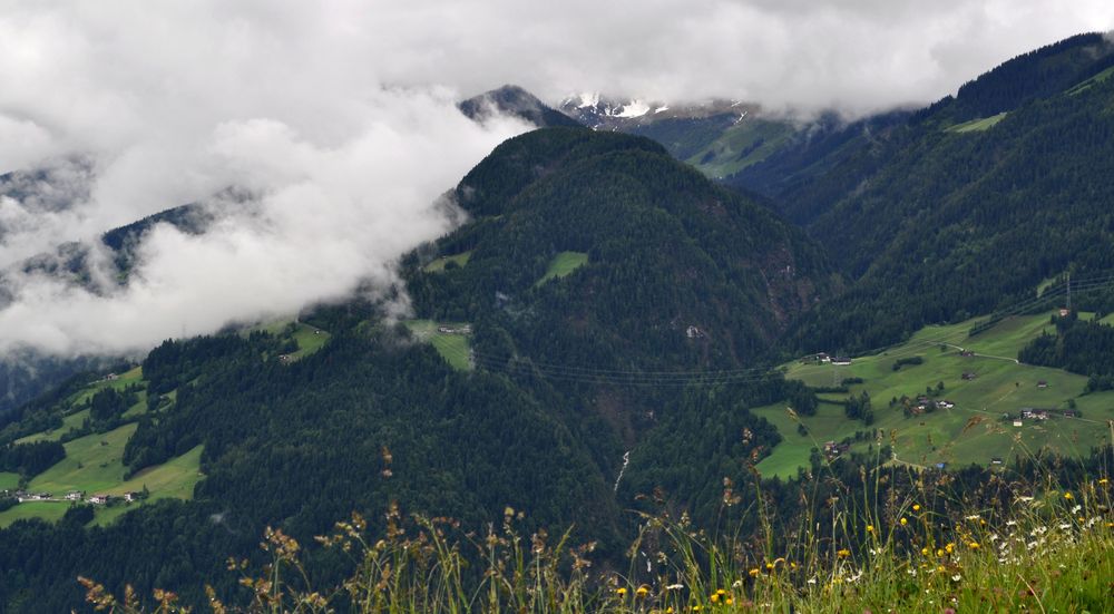 Der Nebel lichtet sich etwas...