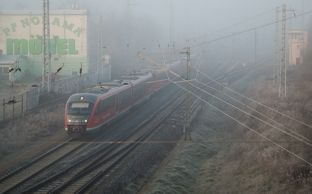 Der Nebel löst sich auf