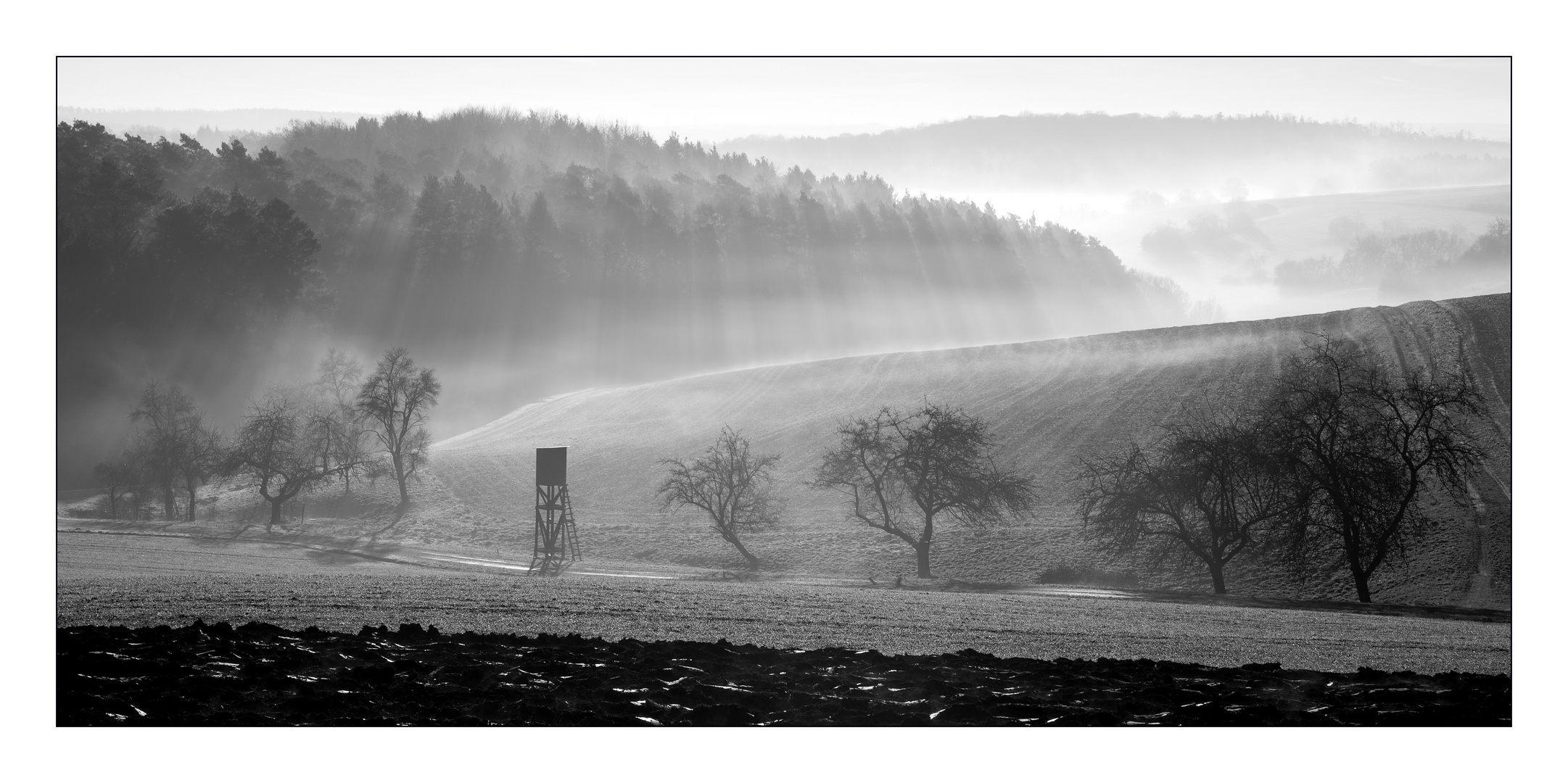 Der Nebel löst sich auf