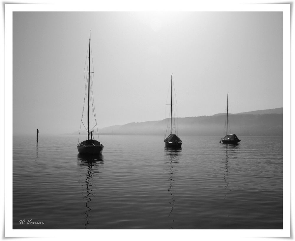 Der Nebel schwindet, der Tag kann beginnen