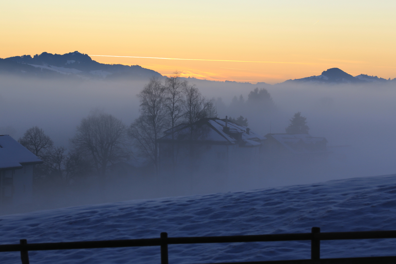 Der Nebel steigt