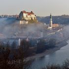 Der Nebel überläßt die Stadt der Sonne...