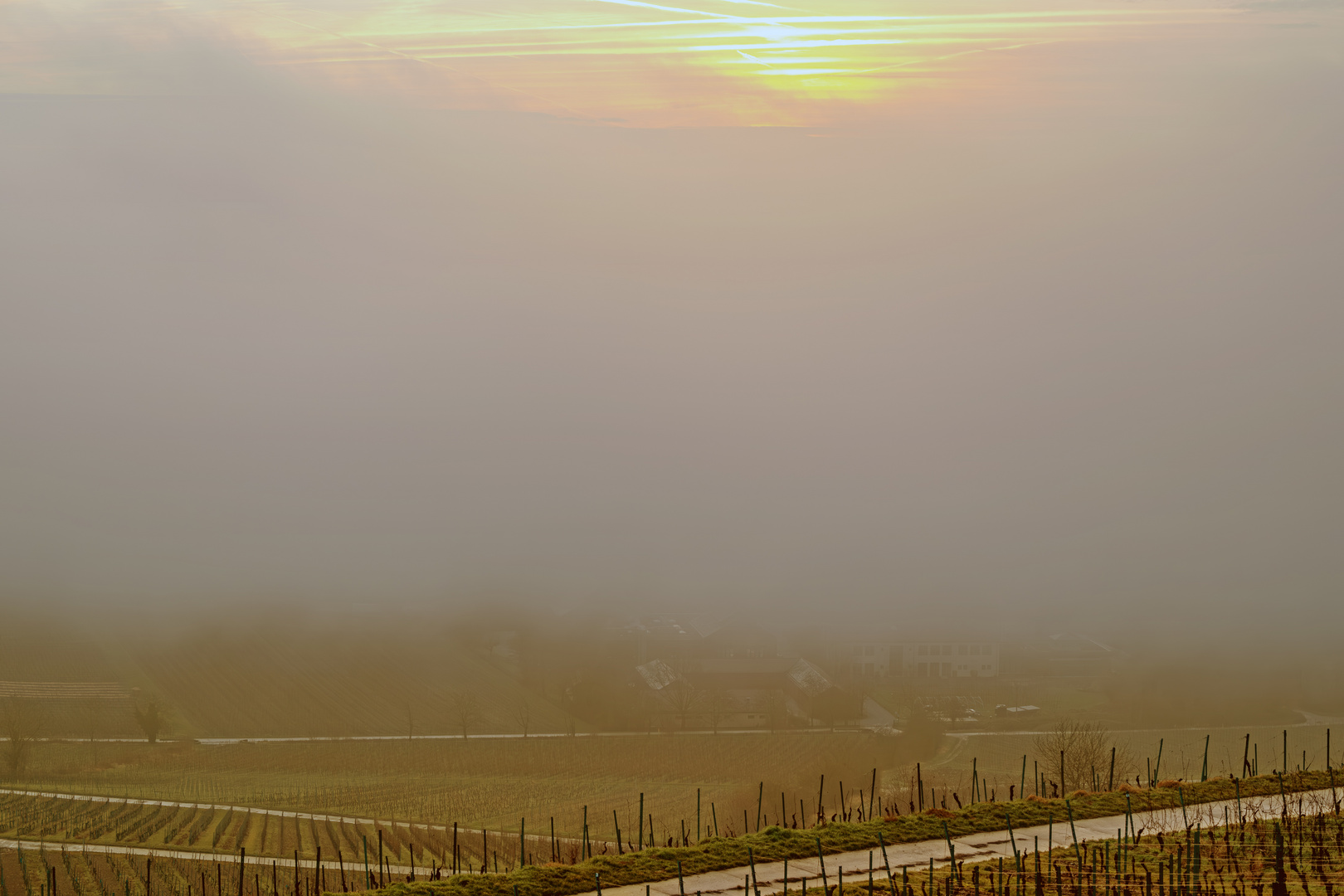 Der Nebel übernimmt die Überhand