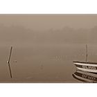 der Nebel und das Boot