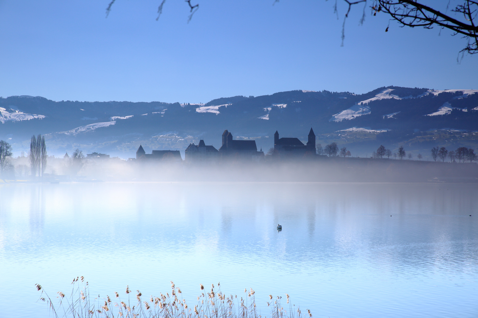 Der Nebel verabschiedet sich