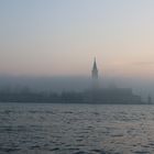 Der Nebel verschluckt Venedig