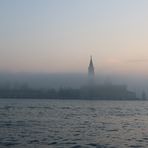 Der Nebel verschluckt Venedig