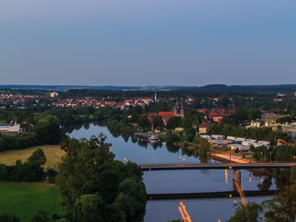 Der Neckar bei Bad Wimpfen