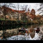 Der Neckar bei Tübingen