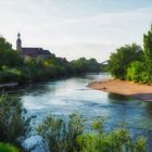 Der Neckar in Seckenheim