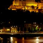 Der Neckar mit dem Heidelberger Schloss