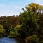 Der Neckar....jahreszeitlich fortgeschritten.....eine ältere Aufnahme