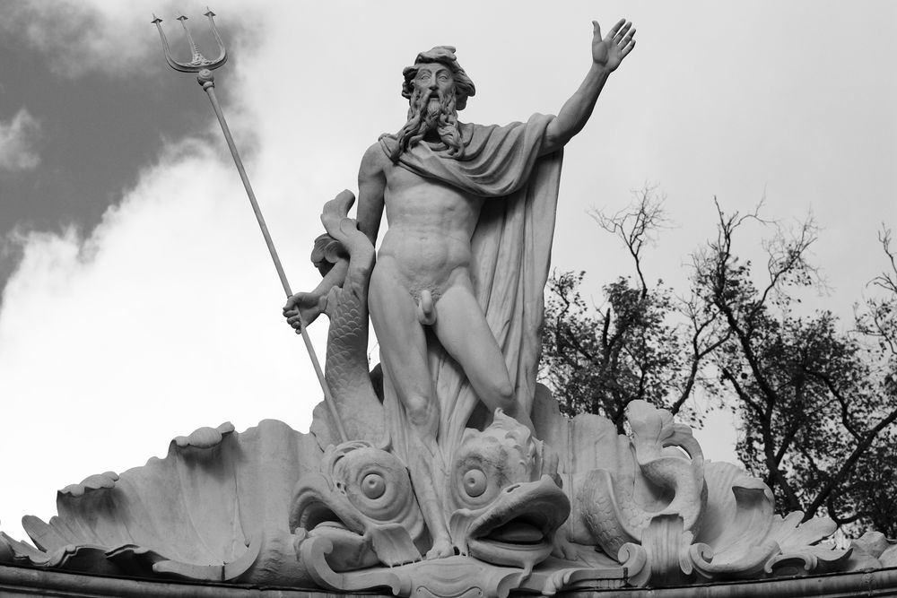 Der Neptun und sein Dreizack...