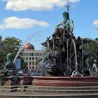 Der Neptunbrunnen in Berlin-Mitte