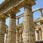 Der Neptuntempel in Paestum (Teilansicht) ....