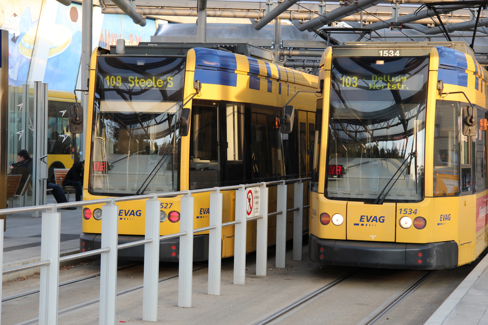 Der neue Bahnhof Essen - Steele