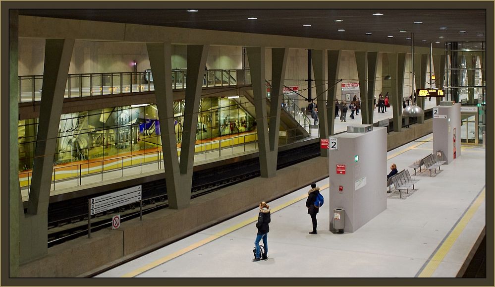 Der neue Bahnhof unter dem Breslauer-Platz