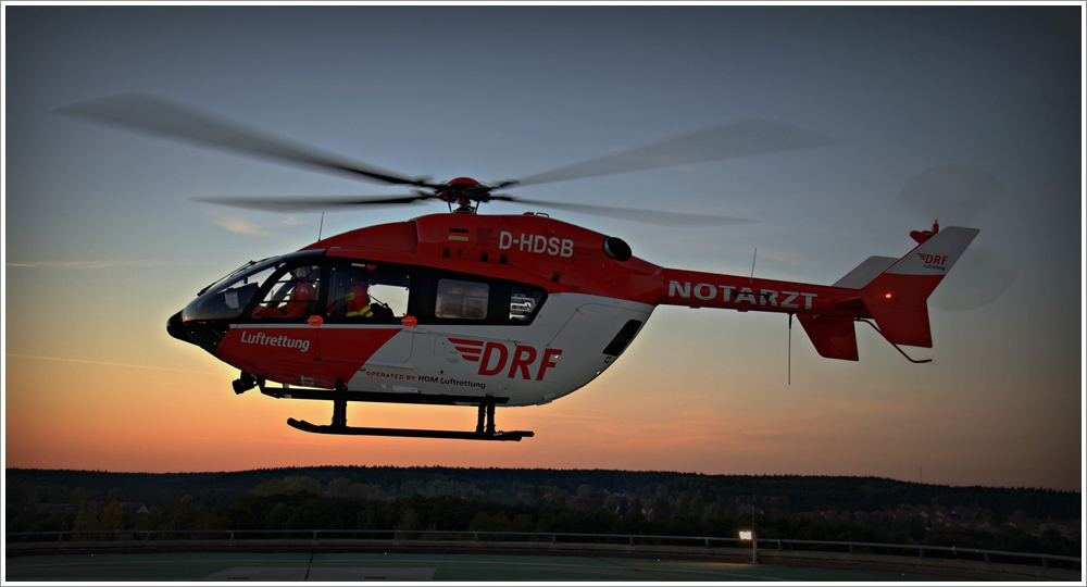 der neue EC 145 als Christoph Berlin