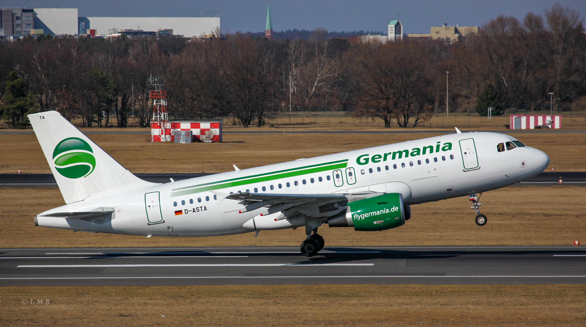Der neue Germania-Jet