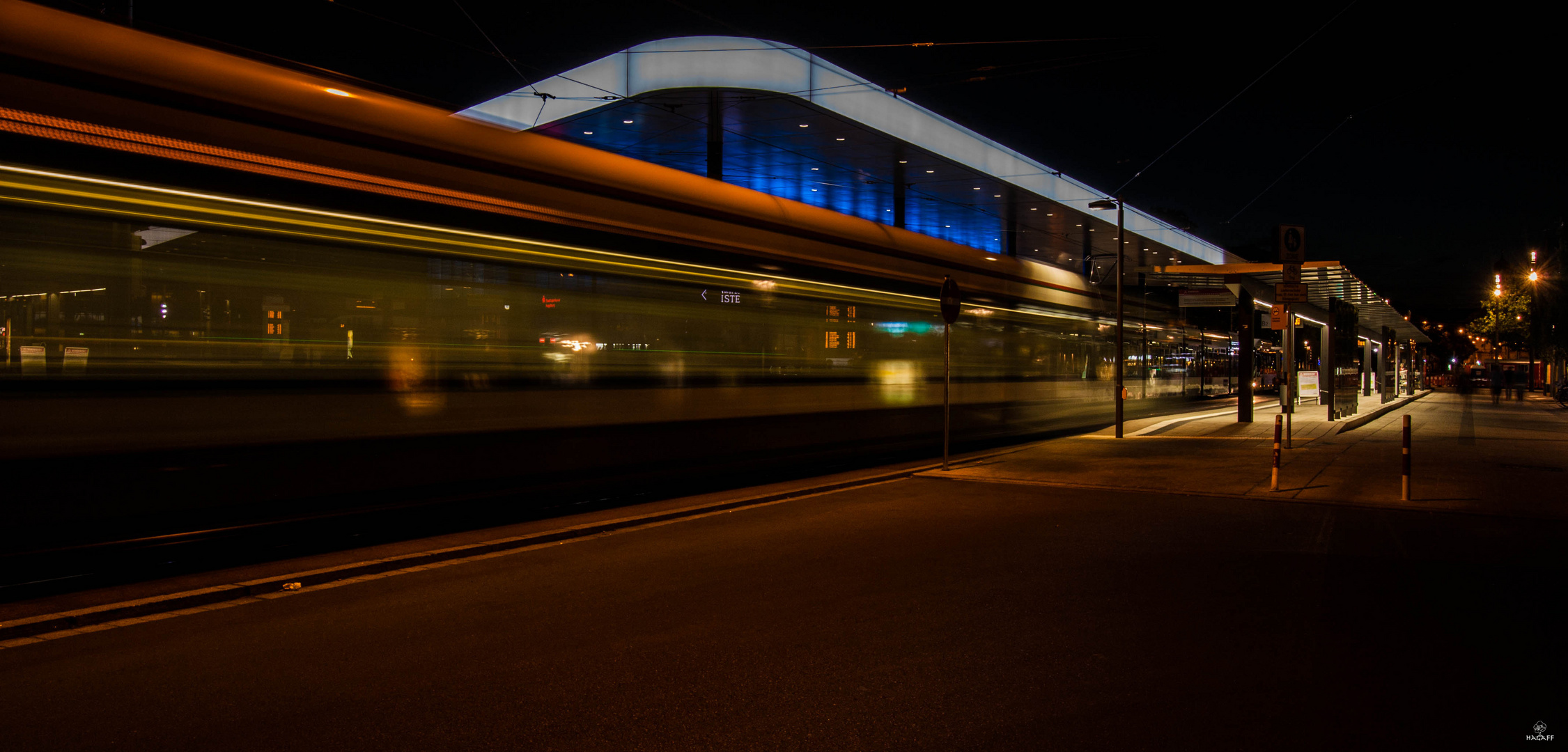 Der neue Kö in Augsburg am Abend