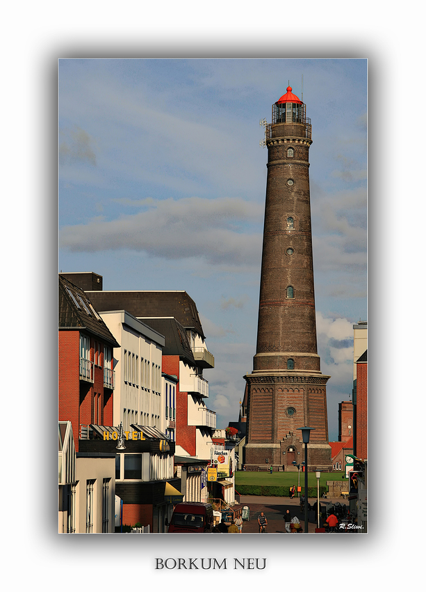 Der Neue Leuchtturm auf Borkum