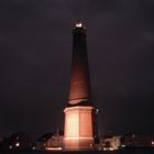 Der neue Leuchtturm auf Borkum in der Silvesternacht 2009/10