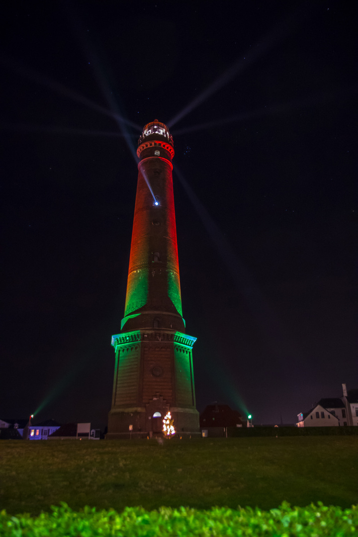 Der neue Leuchtturm von Borkum