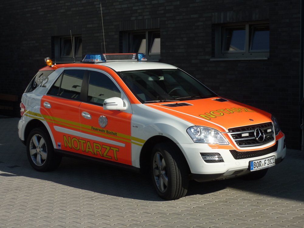 Der neue Notarzt-Einsatz-Fahrzeug(NEF) der Feuerwehr Bocholt