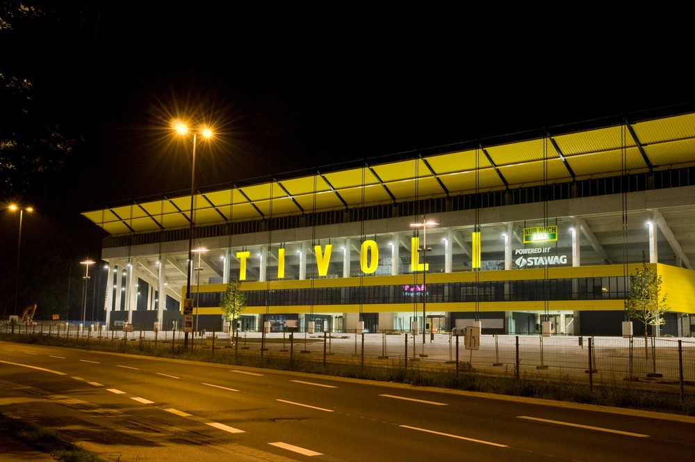 Der neue Tivoli in Aachen.