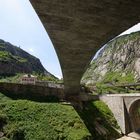 Der neue Weg über die alte Teufelsbrücke... bei Andermatt