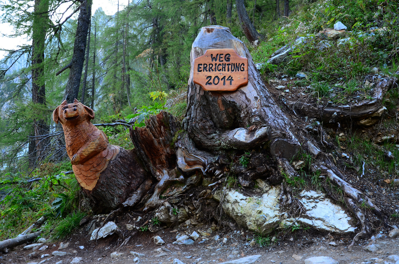 Der neue Weg zum Tappenkarsee