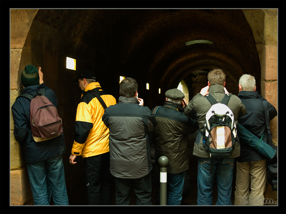 der neueste Trend in der Foto-Technik: der Tunnelblick!