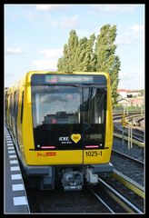 Der neueste Zug der Berliner U-Bahn