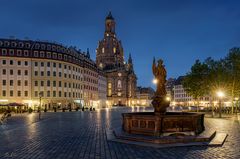 Der Neumarkt am Morgen