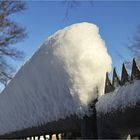 Der Neuschnee kam über Nacht