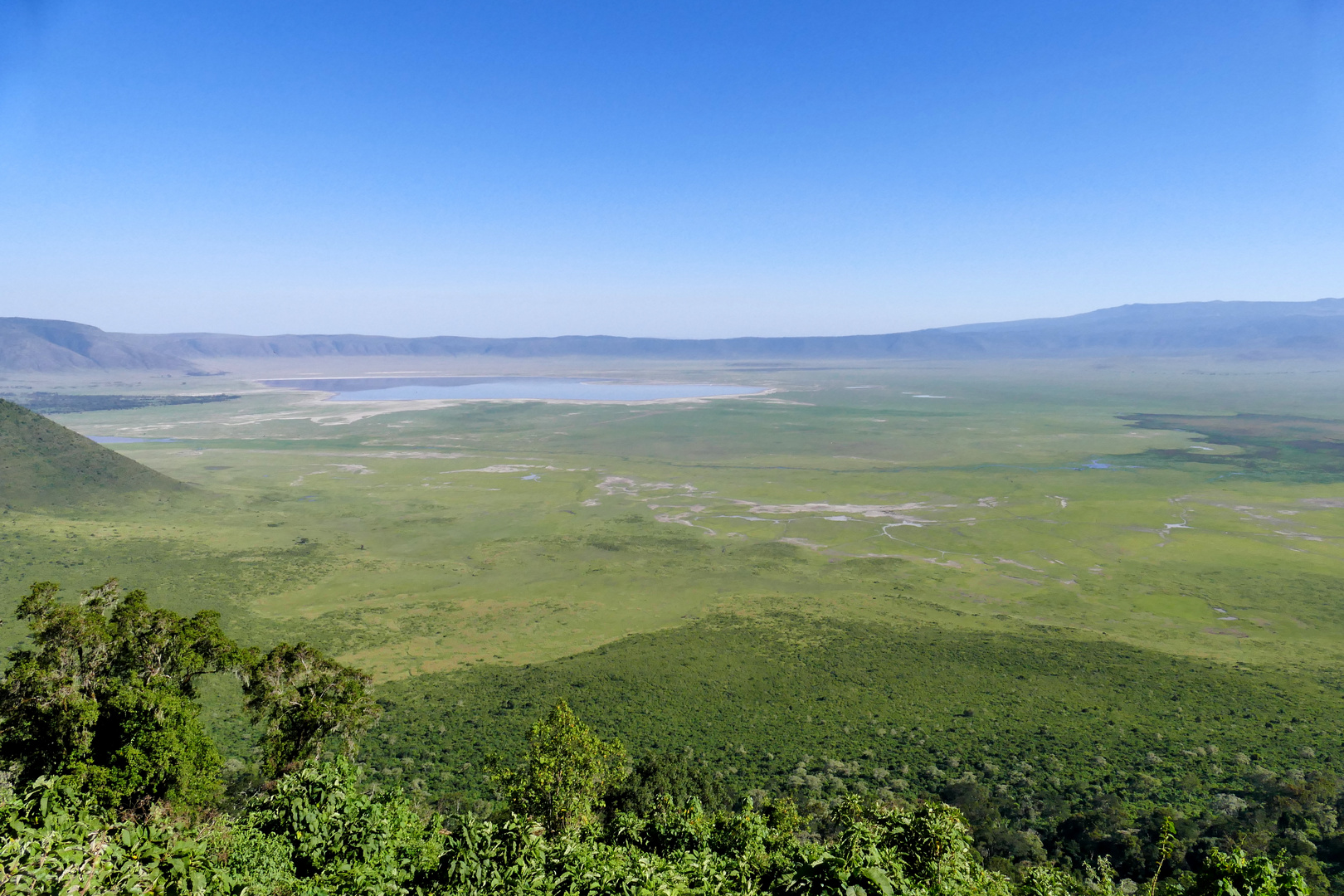 ...der Ngorongoro Krater...